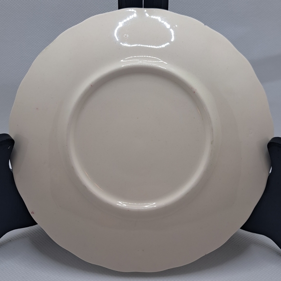 Vtg Blue Ridge Pottery POINSETTIA 6 Bread And Butter Plates - Picture 4 of 5